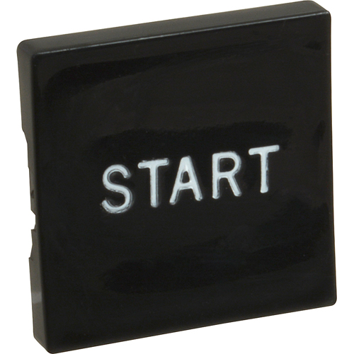 (image for) Oliver Products 5708-6100 BUTTON, BLK/SQ W/ START MARKING